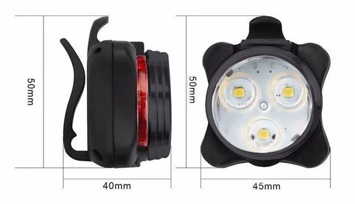 USB Rear Head Tail Handle Outdoor Bicycle Light Outdoor Rading Bike Lights